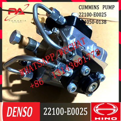 Professionele de dieselmotor diesel van de fabriekslevering 22100-E0025 J08E brandstofinjectiepomp voor graafwerktuigdelen 294050-0138