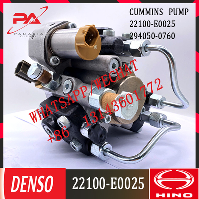 Van de de Goede Kwaliteitsj08e Dieselmotor van DENSO de Pomp van de de Injectiebrandstof voor HINO 294050-0760 22100-E0025