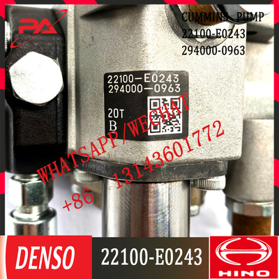 22100-E0243 Dieselbrandstofinspuitpomp 294000-0963 Voor HINO 2940000963