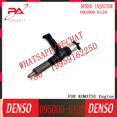 Diesel Common Rail Fuel Injector 095000-6120 Voor Komatsu PC600 Graafmachine 6261-11-3100 injector diesel