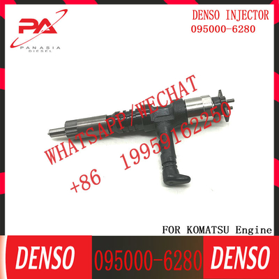 Diesel Common rail Injector 095000-6280 6219-11-3100 voor graafmachine SAA6D170 HD785-7 PC650-8R