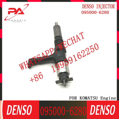 Diesel Common rail Injector 095000-6280 6219-11-3100 voor graafmachine SAA6D170 HD785-7 PC650-8R