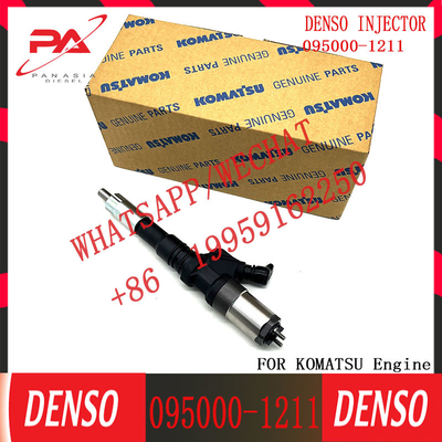 Common Rail Fuel Injector 095000-1211 095000-1210 6156-11-3300 voor KOMATSU FC450-7 6D125 PC400-7 PC450-7