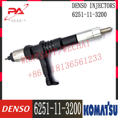 095000-6640 6251-11-3200 6251-11-3201 Komatsu injector voor SAA6D125E-5C/5D motor