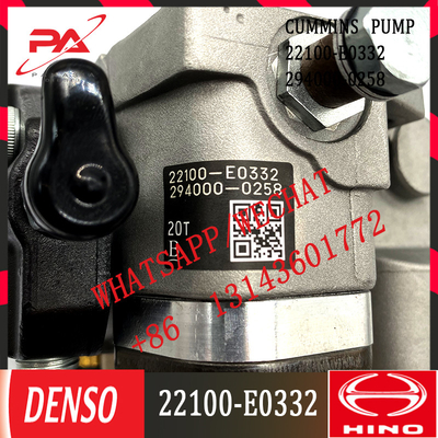 294000-0258 Diesel-injectiepomp 22100-E0332 Autodeeltjes Hoogdruk