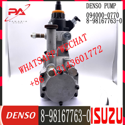 Gemeenschappelijke Spoor van de Diesel Pomp Injectiebrandstof 094000-0770 voor ISUZU 6WG1 8-98167763-0