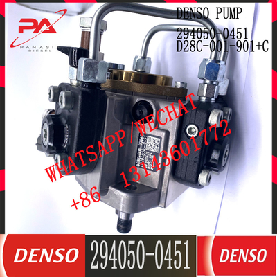 Echte HP4-Brandstofinjectiepomp 294050-0451 D28C-001-901+C voor SHANGCHAI-Motor