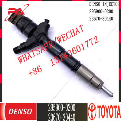 DENSO-Diesel Gemeenschappelijke Spoorinjecteur 295900-0200 voor TOYOTA 23670-30440