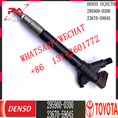 DENSO-Diesel Gemeenschappelijke Spoorinjecteur 295900-0300 voor TOYOTA 23670-59045