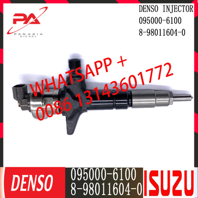 DENSO-Diesel Gemeenschappelijke spoorinjecteur 095000-6100 voor ISUZU 8-98011604-0