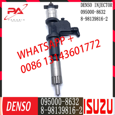 DENSO-Diesel Gemeenschappelijke Spoorinjecteur 095000-8632 voor ISUZU 8-98139816-2