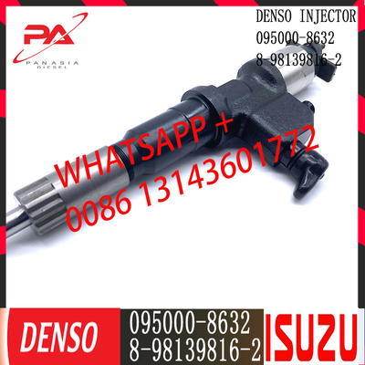 DENSO-Diesel Gemeenschappelijke Spoorinjecteur 095000-8632 voor ISUZU 8-98139816-2