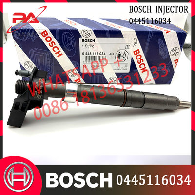 Gemeenschappelijke Spoorinjecteur 0445116034 Brandstofinjector 0445116035 voor Piezo Bosch