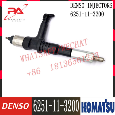 095000-6640 6251-11-3200 6251-11-3201 Injector Komatsu Voor SAA6D125E-5C/5D Motor