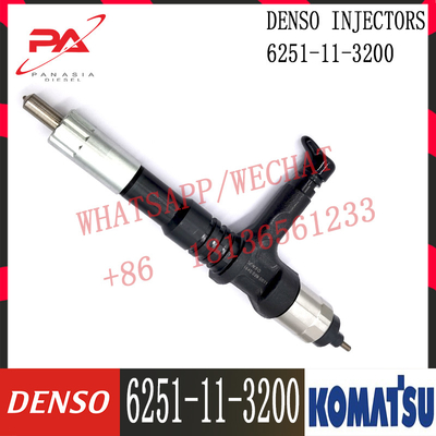 095000-6640 6251-11-3200 6251-11-3201 Injector Komatsu Voor SAA6D125E-5C/5D Motor