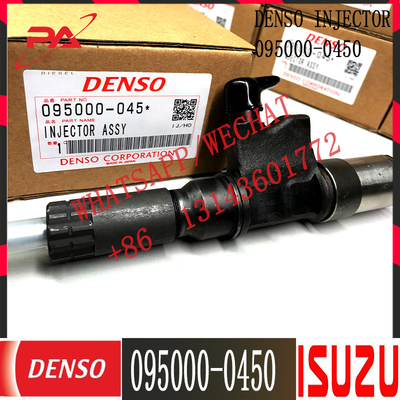 Diesel Gemeenschappelijke Spoorbrandstofinjector 095000-0450 095000-0451 voor ISUZU 6HK1 8-97601259-0