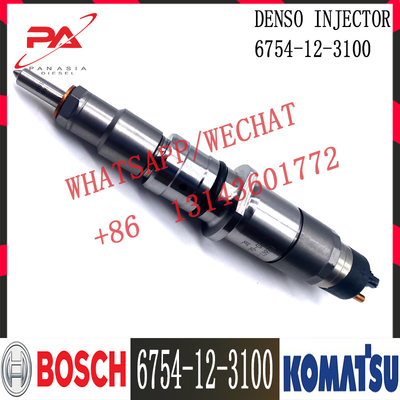 6745-12-3100 Diesel pc300-8 pc300lc-8 pc350lc-8 D65EX-15E0 Motorbrandstofinjector 6745-12-3100 0445120236 van KOMATSU