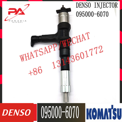 095000-6070 DENSO-Diesel Gemeenschappelijke Spoorbrandstofinjector 095000-6070 6251-11-3100 voor KOMATSU pc400-8 pc450-8 SAA6D125