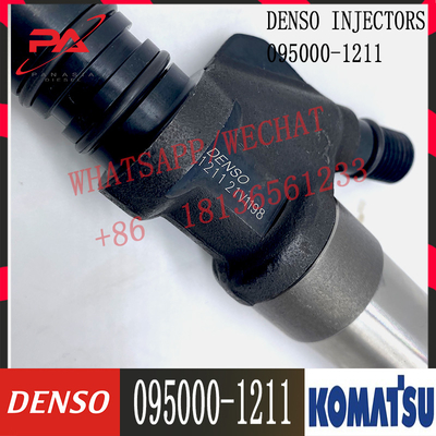 De diesel Motorinjecteur 095000-1211 095000-0800 6156-11-3100 van KOMATSU voor het Gemeenschappelijke Spoor van DENSO