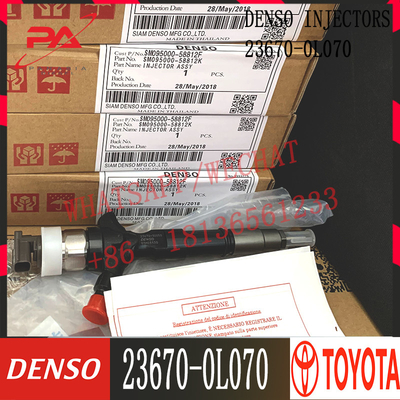 de motorbrandstofinjector 095000-8740 095000-7761 van 23670-0L070 Disesl voor Toyota HILUX 2KD 23670-0L070
