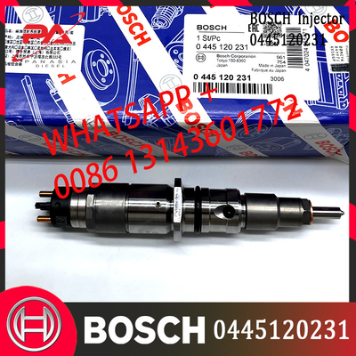 Echte Diesel Brandstofinjector 0445120231 6754-11-3011 6754113011 voor KOMATSU pc200-8 Graafwerktuig